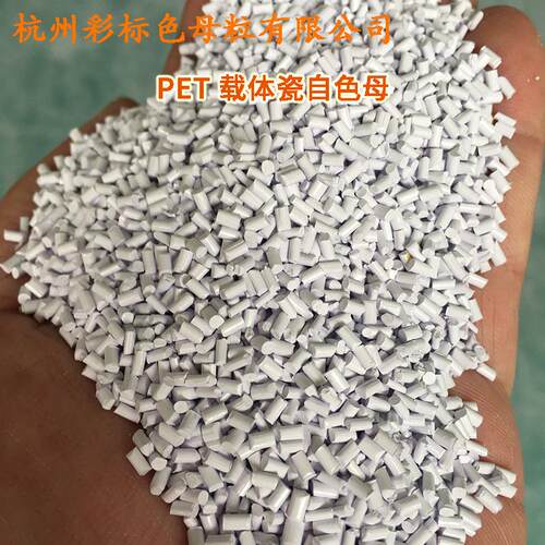 C塑料PECT载体瓷白色母99859耐高温PETPIJ专用瓷白色母99859色母