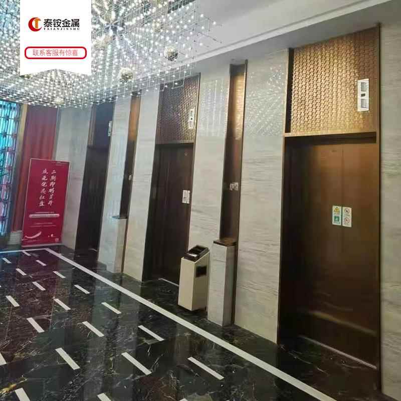 不锈钢电梯门套酒店公寓门套装饰线条包边制定收边条
