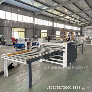 四川乐山双面扇面贴纸机宣纸覆合冷胶热胶两用一体木饰面贴面机