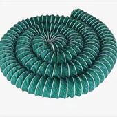 三防布通风阻燃耐高温帆布排烟排风尘伸管缩软除管带丝通钢776风