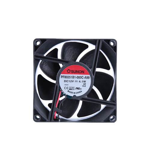 SUNON/建准12V 4.1W8025滚珠风扇PF80251B1-000C-A99散热风扇
