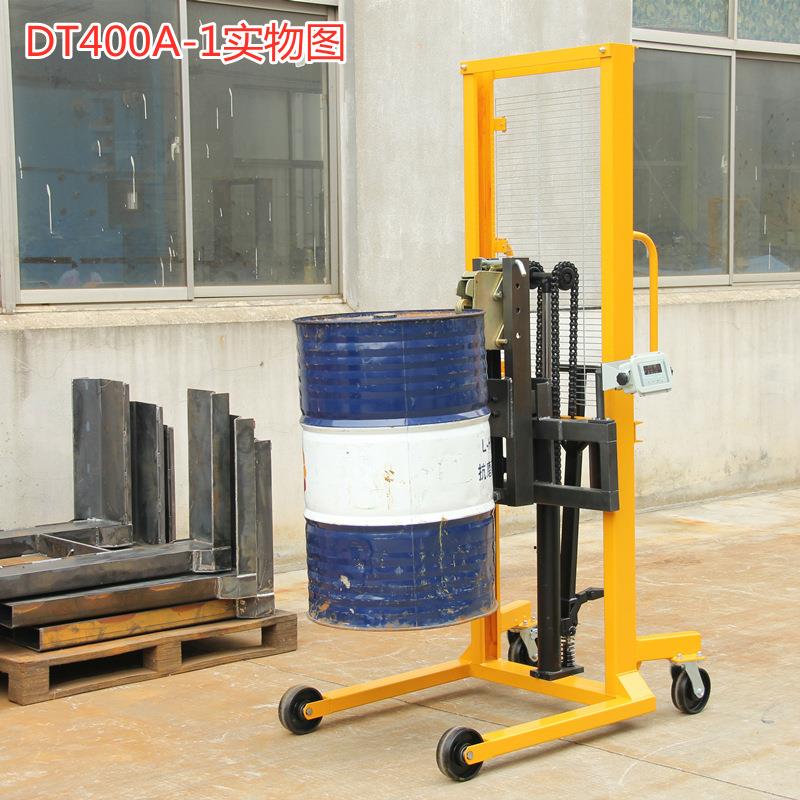 现式货40kg油C桶搬运车DT400液压油罐手推ASC车液压升高脚0踏搬运
