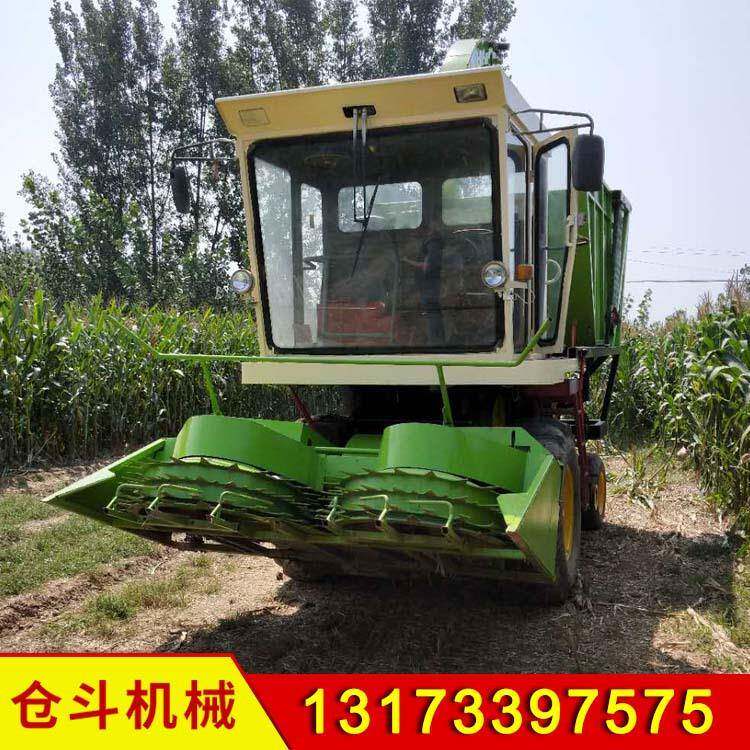 牧草收割青贮机大型自走式黄株草收获机秸秆青储机黄储收获机