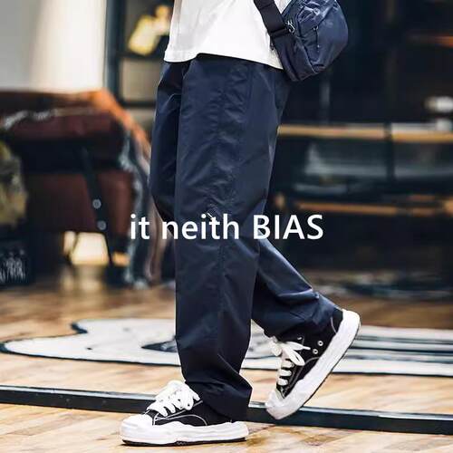 it neith BIAS美式直筒休闲裤男春夏2026新款户外三防冲锋裤速干