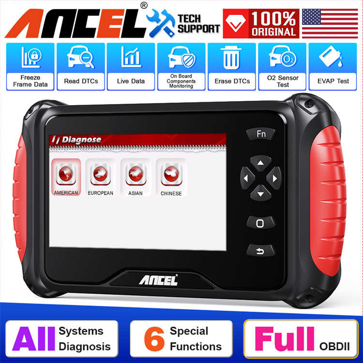 ANCEL FX8000汽车全系统诊断工具OBD2扫描仪ABS EPB SAS 机油复位