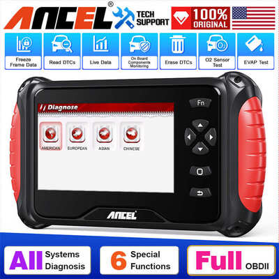 ANCEL FX8000汽车全系统诊断工具OBD2扫描仪ABS EPB SAS 机油复位