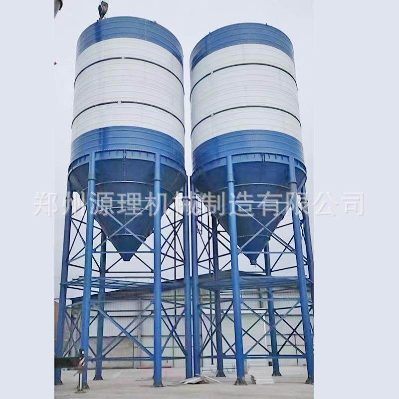 立式水泥仓散装干粉水泥储存罐矿粉煤灰储料仓搅拌站片状水泥罐