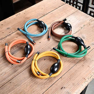 茶盘排水管下水管带吸水球茶台出水管硅胶铜接头软管功夫茶具