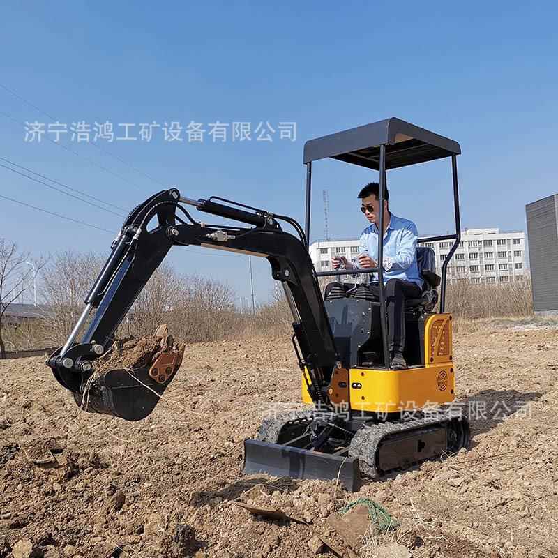 迷你机微型2小小挖液236压履带式1小钩机农用果园小型多功能柴油