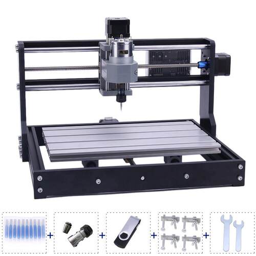 3木工雕刻机cnc018rpo雕刻机迷激你数控小型雕刻机两用光可762定