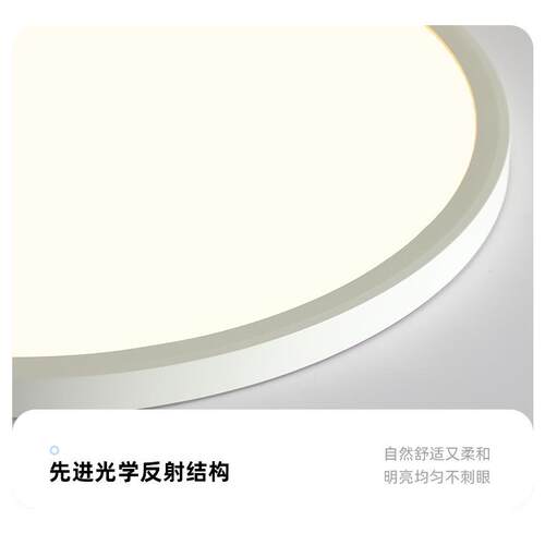 极简1.cm超薄LE全光谱护眼吸顶灯阳台室过946道走廊书6房儿童房卧