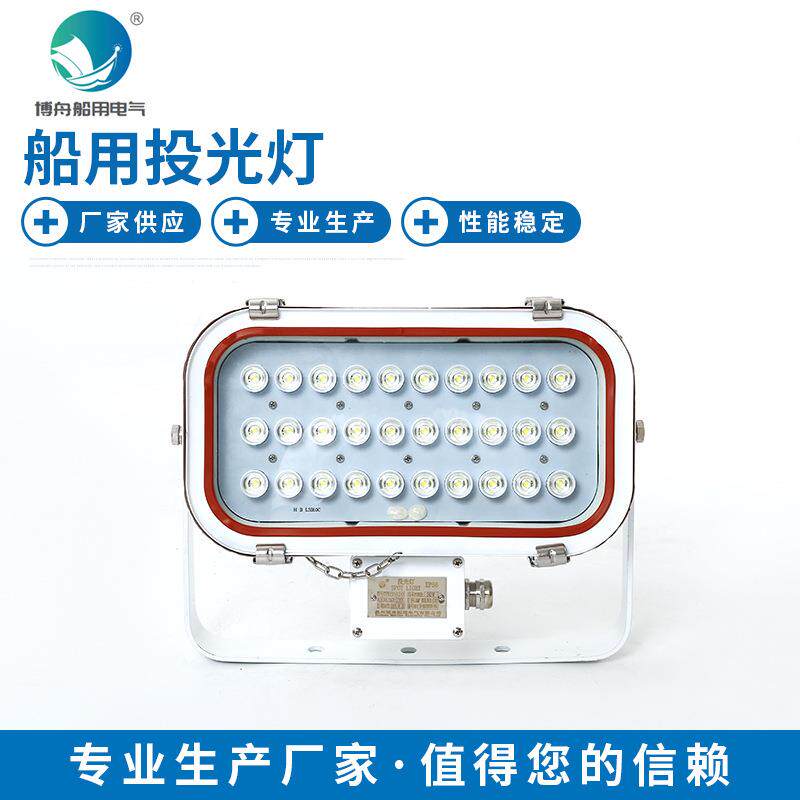 博舟船用照明 厂家直发 TG20 船用LED投光灯 30W船用投光灯