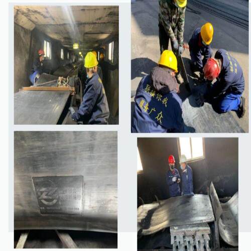 提KGB供橡供胶输送接带现场环头 应钢丝绳形提升带接头夹具