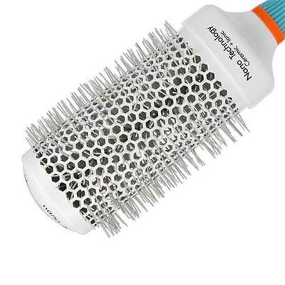 Professional Round Blue Hair Brush Ceramic Ion Hairbrush Com