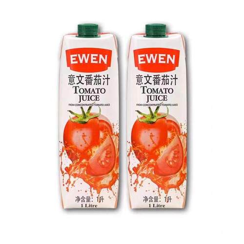 TOMATO JUICE 塞浦路斯进口番茄果汁番茄汁西红柿汁 1000ml