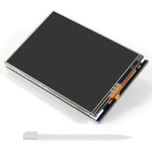 树莓派4代B型3.5寸显示屏 Zero2W/3B/4B 3.5寸HDMI屏幕电阻触摸屏