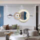 餐厅现代雕墙壁背景北欧轻创意奢铁家饰沙发画客厅装 饰画艺挂件福