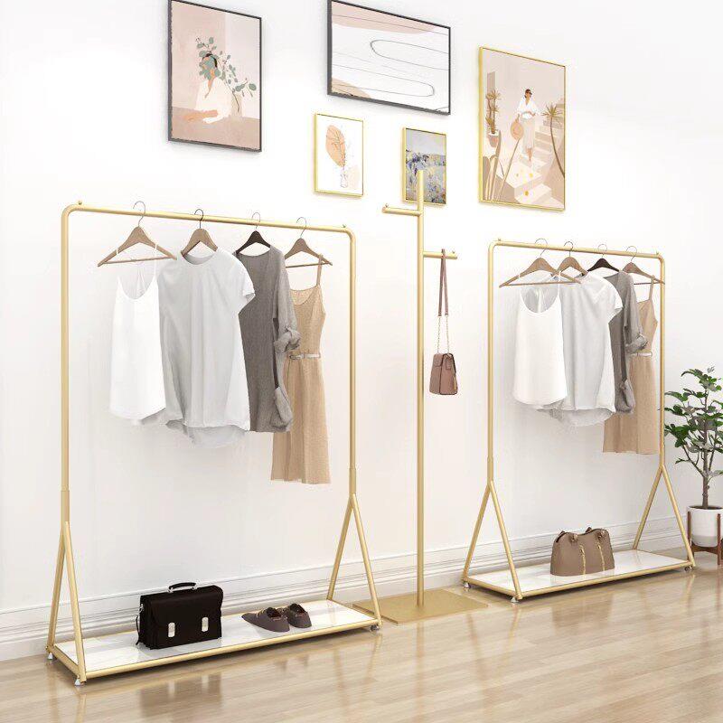 服装店衣架展示架婚纱架男女衣服落地挂衣中岛架正侧挂热销蒂兰雅
