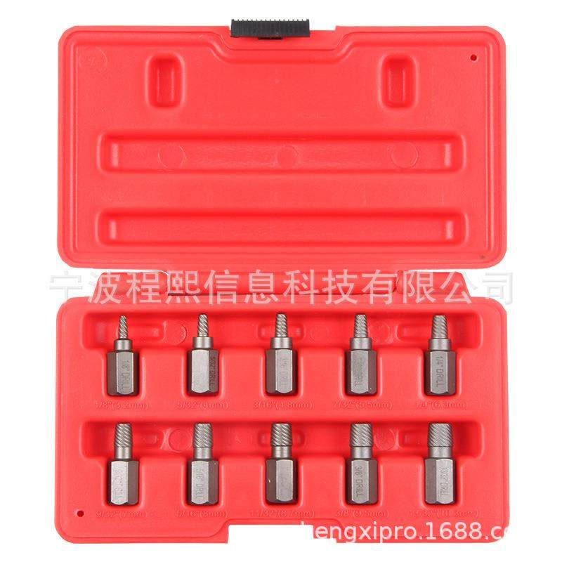 10件多花键螺钉拆卸器套件螺丝钉拆卸组套五金工具组套,纺织面料/辅料/配套,纺织机械配件,淘宝优惠券,粉丝福利购,淘宝优惠卷