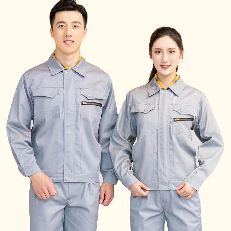 防静电工作服加油站化工采矿劳保服电工车间工厂工装LA标志工衣