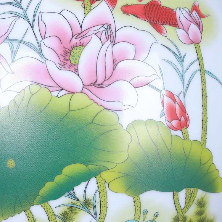 盆荷批发花盆水培莲陶瓷碗缸小号植物摆件花卉容器养鱼鱼缸景德镇