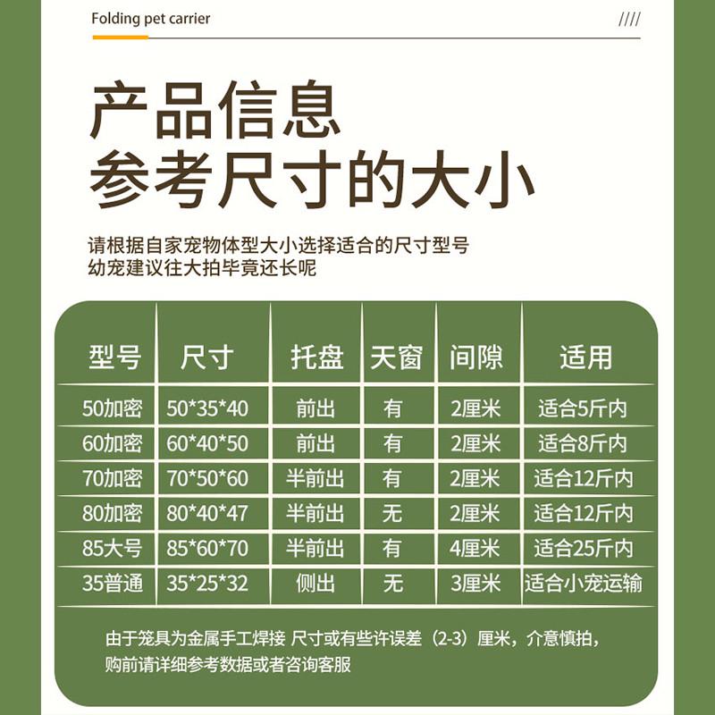 兔笼子家用室内幼兔专用笼大号加密折叠侏儒兔肉兔小兔子笼铁笼子