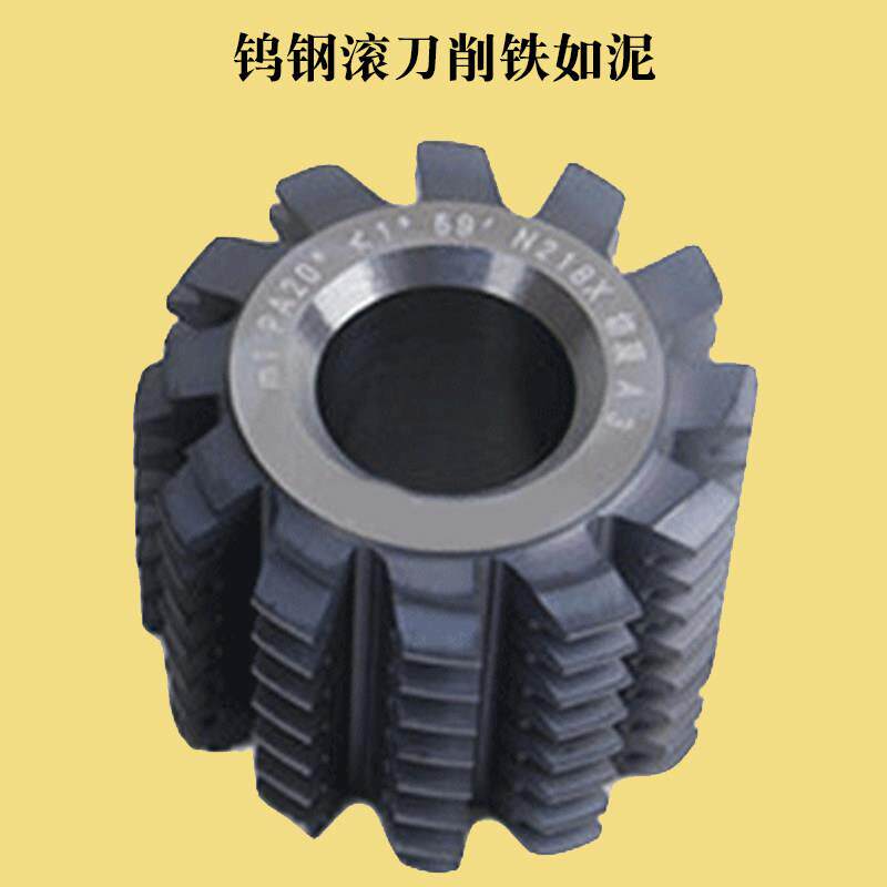 硬质合金小模数齿轮滚刀整体钨钢数控刀具同步带轮炼轮蜗轮滚齿刀