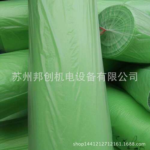 中效过滤棉双层空气过滤棉无纺布喷胶棉绿白棉硬质棉针刺棉
