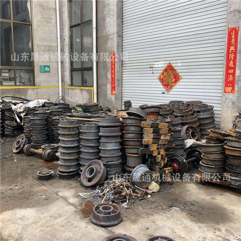 300mm矿车轮对平板车翻斗车实心窑车矿车轮 防水耐磨铸钢矿车轮子