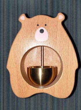 多巴胺风铃进门提醒铃铛装饰摆件