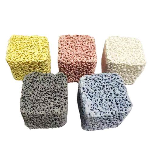 益菌小方砖50年滤材培菌屋鱼缸硝化细菌过滤材料一盒30个