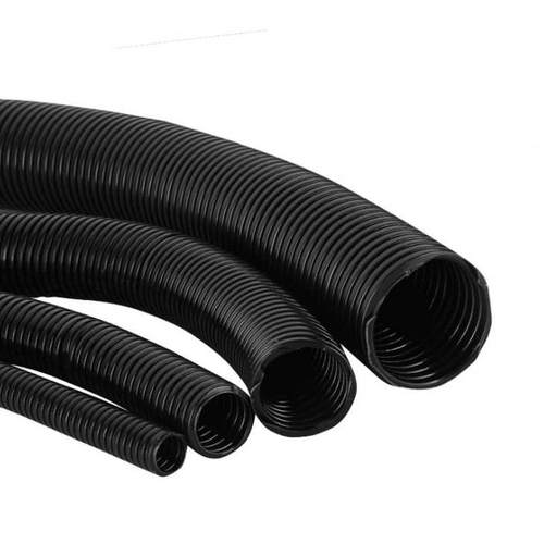 厂家直销塑料pe波纹管 单壁pp波纹管 电线护套穿线软管可开口户外