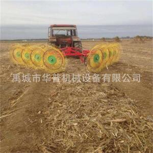 搂草机 指盘式搂草机 牧草搂拾机 玉米秸秆收集机 液压牵引搂草机