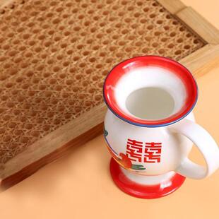 痰盂水杯创意喝酒杯子搞笑茶杯复古杯尿罐尿壶茶缸子怀旧老式