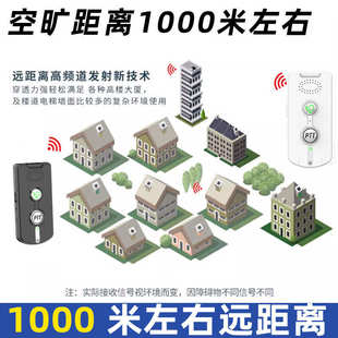 对讲门铃无线语音门铃智能家用门铃电话超远距离通话机器