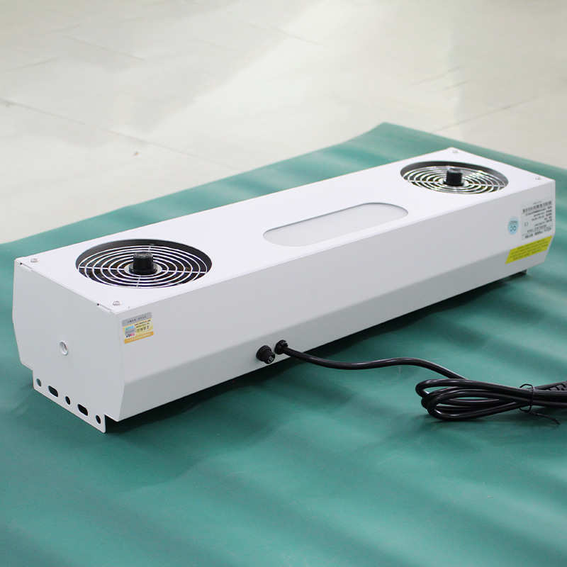 K-002悬挂式双头离子风机风力可调电荷中和除静电源头