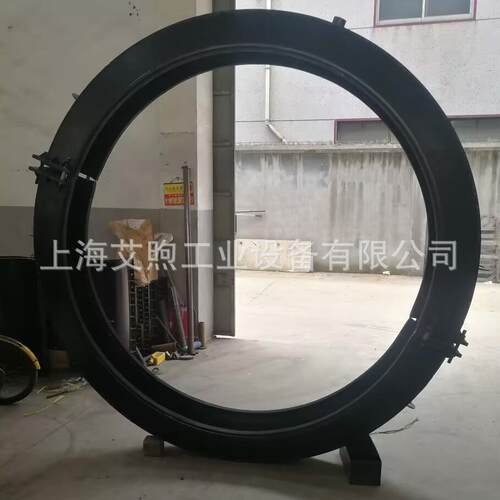 DN2000大口径法兰堵漏器 哈夫式抢修法兰漏气漏水连接抱箍