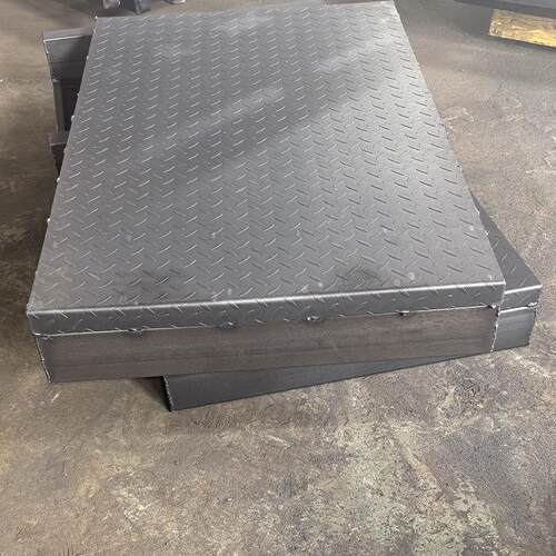 重型金属托盘防滑面板川字形二面进叉1.2x0.6米铁托盘量大优惠