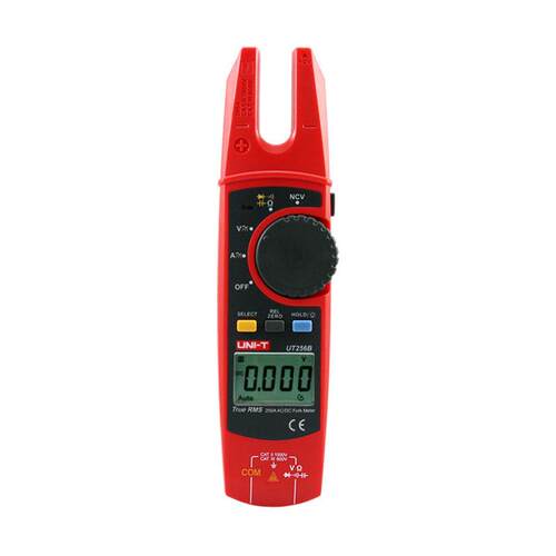 UT256B交直流叉型钳型表 外贸款Y型开口电工钳表感应电压表