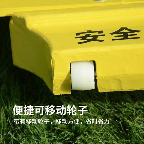 双柱全铸铁连体羽毛球网柱网架可移动式标准室内外比赛用羽毛球架