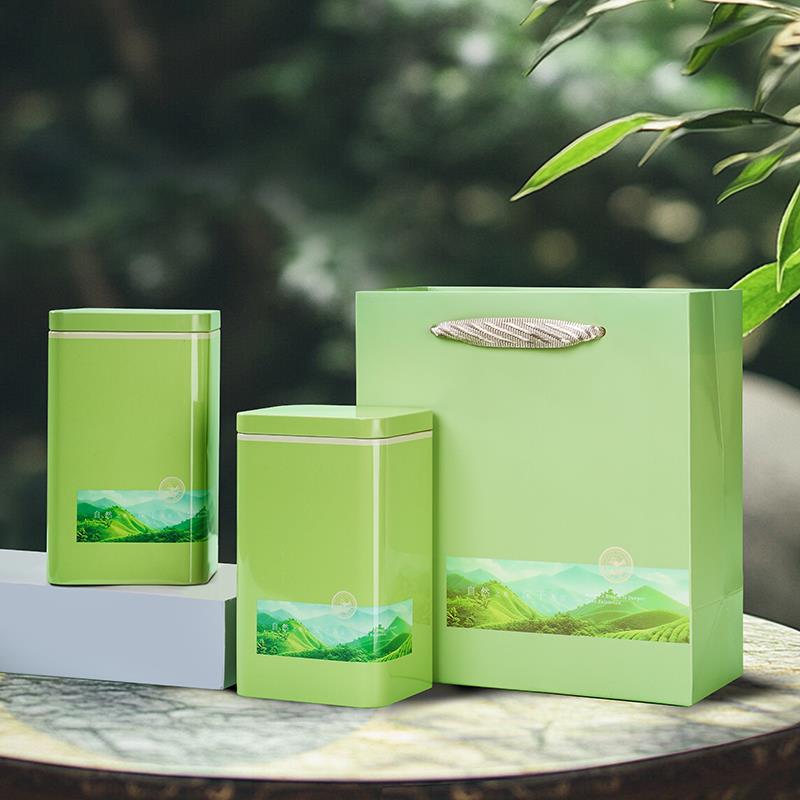 茶叶罐铁罐精品马口半斤一斤装绿茶红茶岩茶毛尖茶叶包装盒子空罐