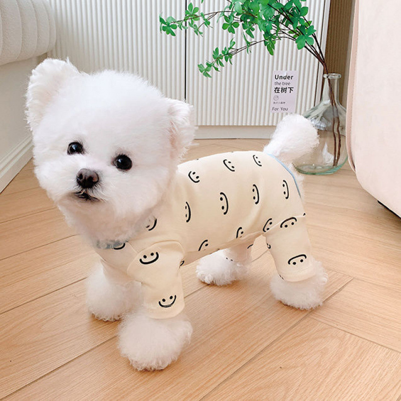 秋冬款家居服宠物比熊狗狗雨衣