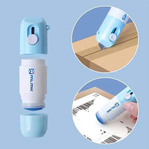 Thermal Paper Easer Mail Opener 2 in 1 Correction Fluid with