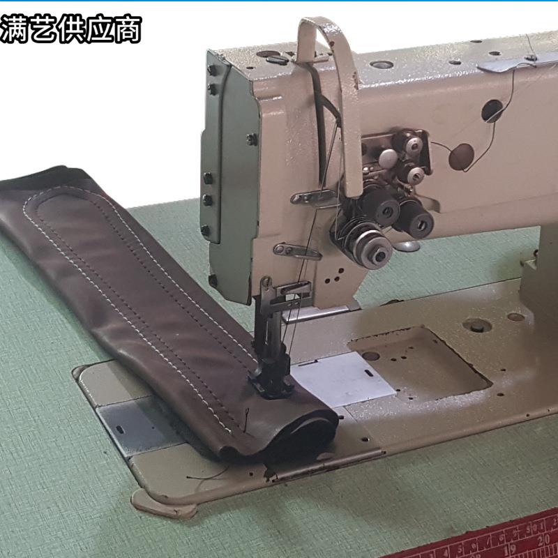 三同步双针机 皮革厚料双针缝纫机 厂家直销大旋梭同步车