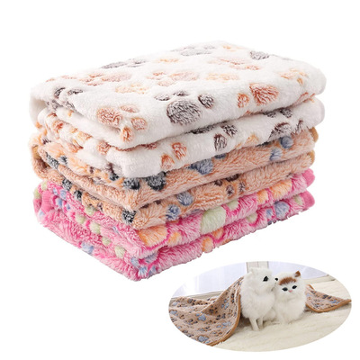 亚马逊跨境珊瑚宠物毛毯猫狗垫子