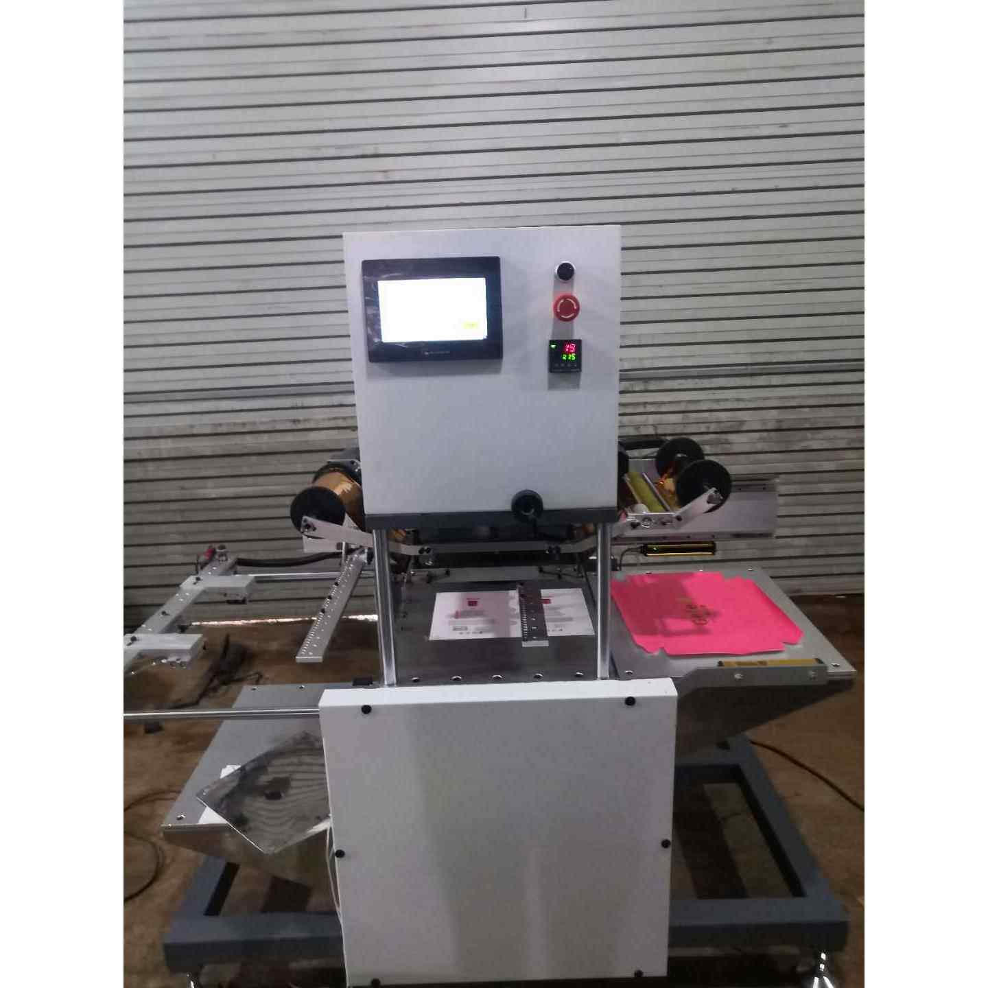 数显小型成品烫金机手压痕烙印机皮革压花烙木机定制铜模可调温