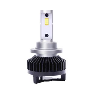 适用于55W汽车led大灯灯泡高亮D2H大灯带透镜近光车灯改装 大灯总