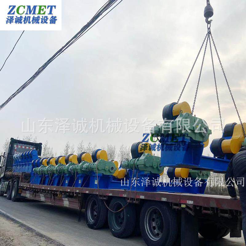 电动滚筒支架焊接辅助聚氨酯轮20吨丝杠螺栓可调式滚轮架变频托轮