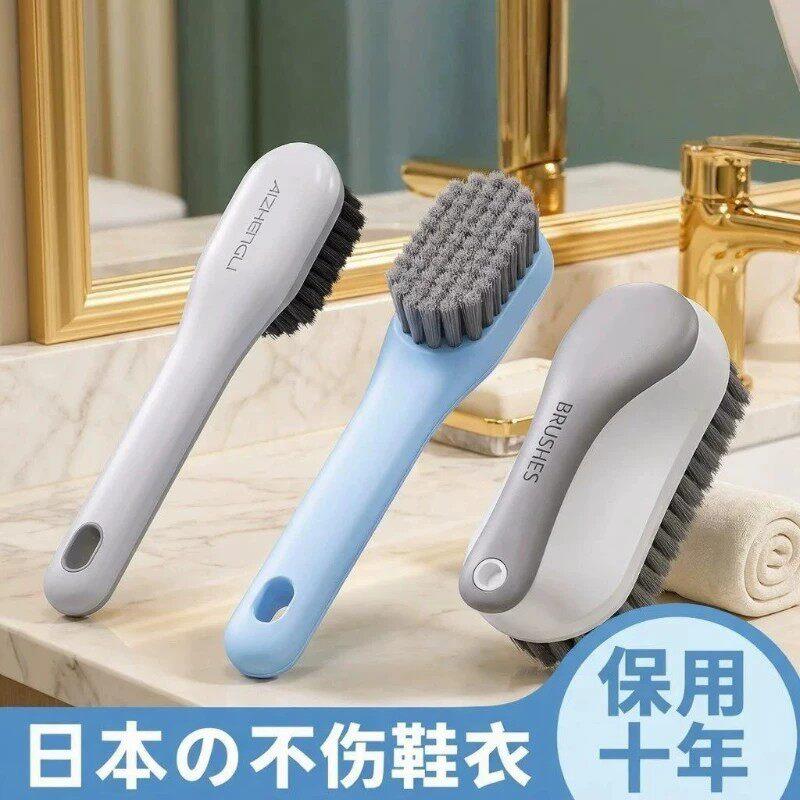 日本鞋刷洗鞋刷子专用软毛刷鞋刷多功能家用不伤鞋非清洁剂R