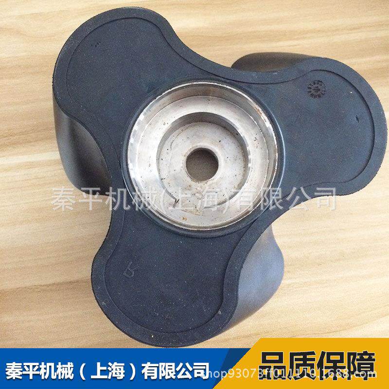 三叶螺旋式转子全橡胶覆盖低脉动替换博格凸轮转子泵配件